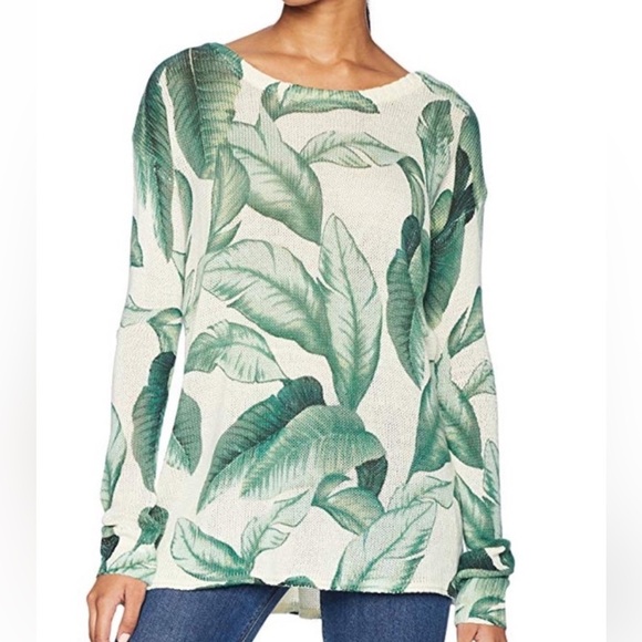 🌻 Show Me Your Mumu Ryan Rene Reversible Sweater Palmtini Knit Women's size XS - Picture 1 of 10